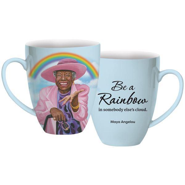 <h1>Be a Rainbow Maya Angelou Mug - 15 oz</h1>