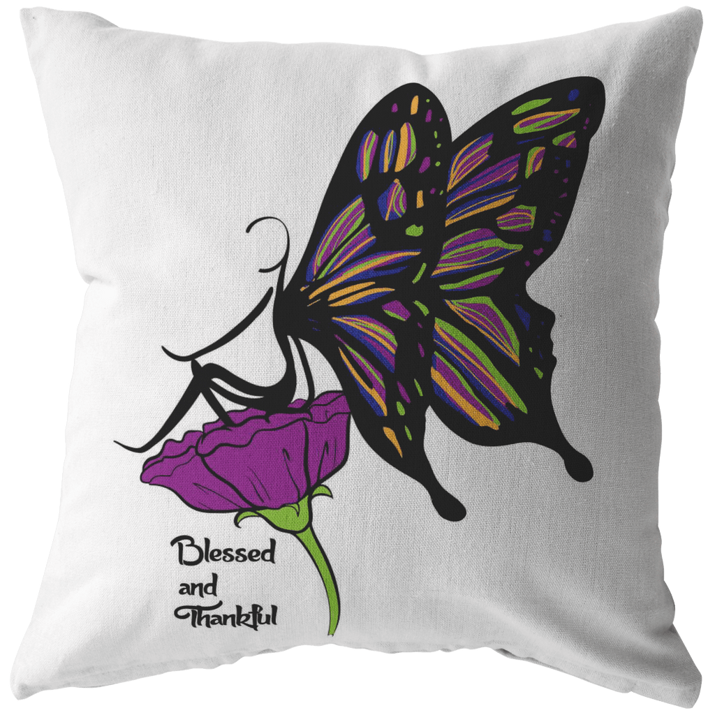 <h1>Blessed & Thankful Soft Decorative Pillow</h1>