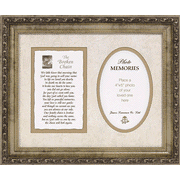 <h1>Broken Chain Christian Sympathy Frame- Antique Gold</h1>