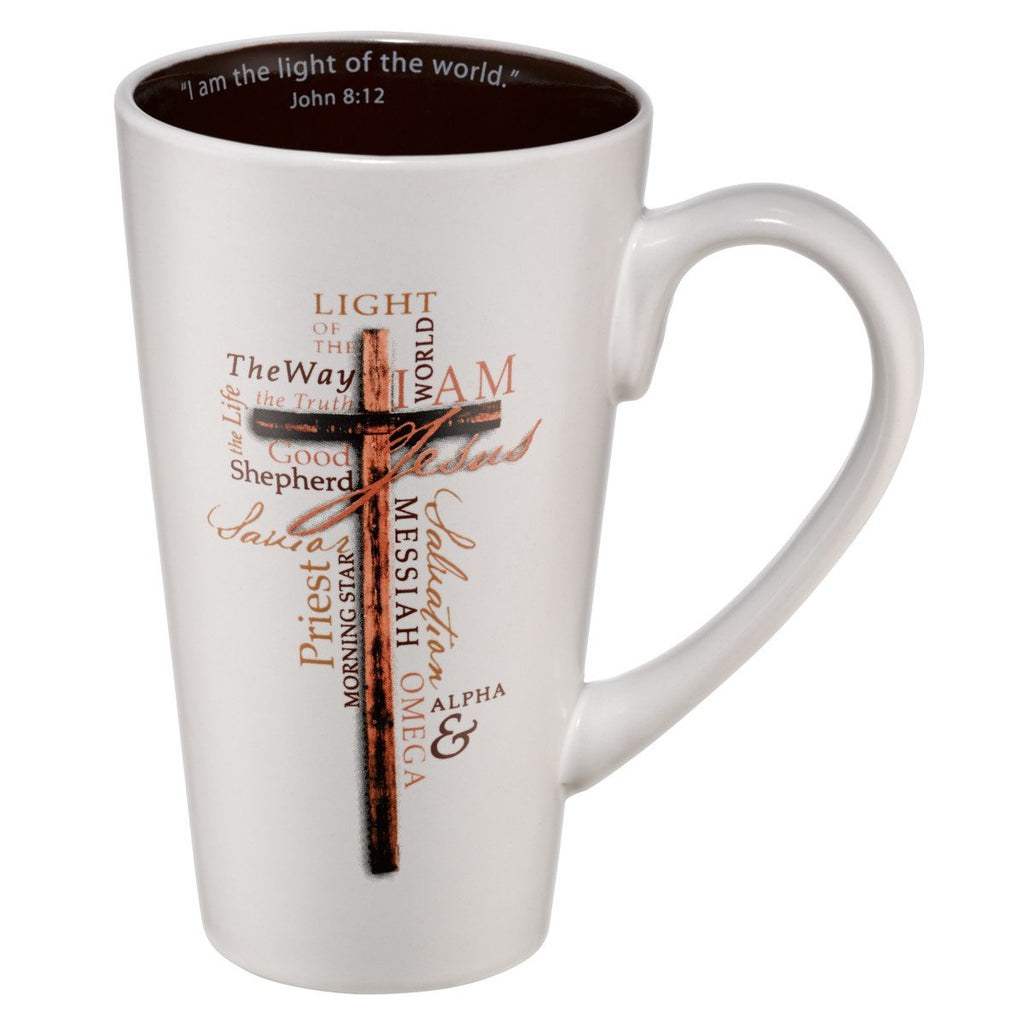 <h1>Light of the World Stoneware Mug - 18 oz</h1>