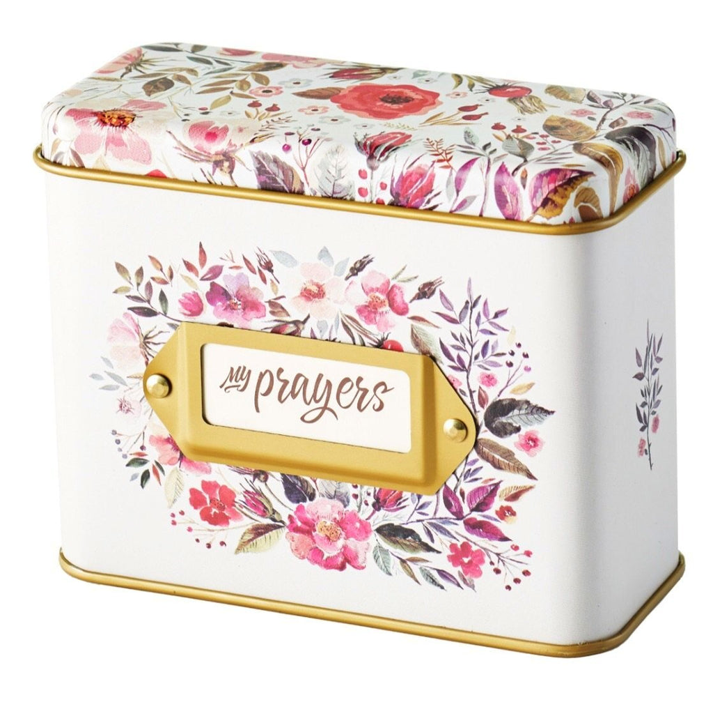 <h1>Floral Prayer Tin</h1>