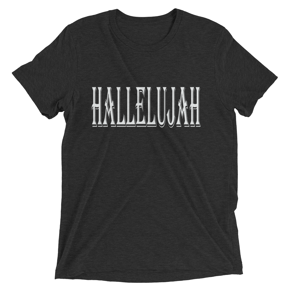 Men's Short sleeve Hallelujah T-shirt - Contemporary Fit - Multiple Colors - The Humble Butterfly