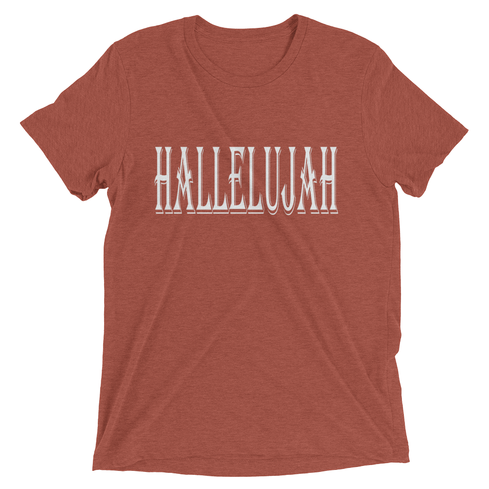 Men's Short sleeve Hallelujah T-shirt - Contemporary Fit - Multiple Colors - The Humble Butterfly