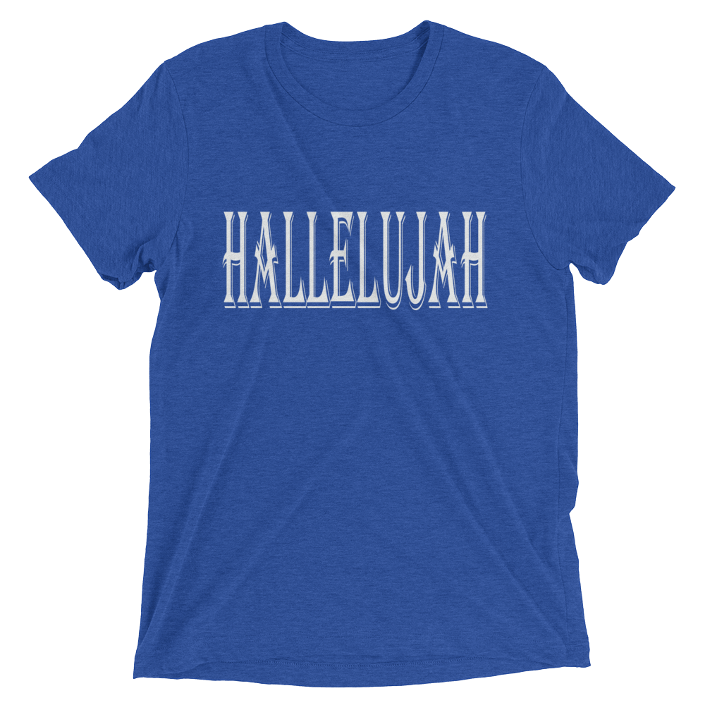 Men's Short sleeve Hallelujah T-shirt - Contemporary Fit - Multiple Colors - The Humble Butterfly