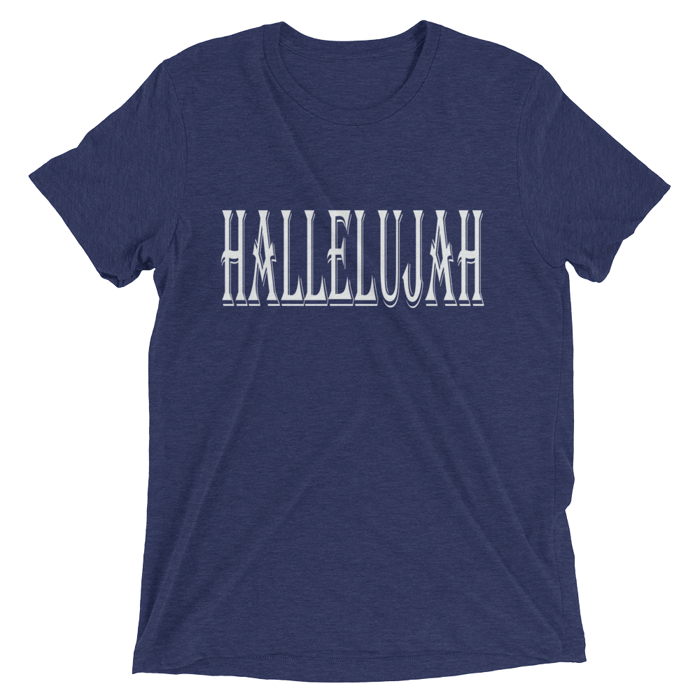Men's Short sleeve Hallelujah T-shirt - Contemporary Fit - Multiple Colors - The Humble Butterfly