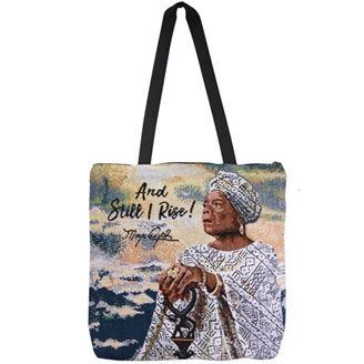 And Still I Rise Maya Angelou Woven Tote - The Humble Butterfly