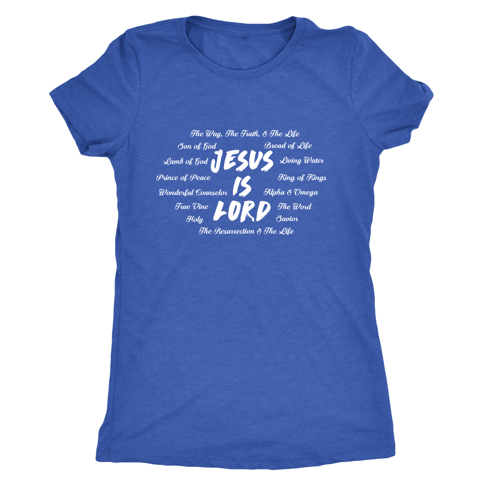 Jesus is Lord Ladies Tee - Multiple Colors - The Humble Butterfly