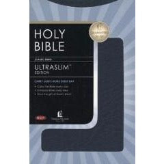 NKJV Classic Series Ultraslim Bible, Bonded Leather - Blue - The Humble Butterfly
