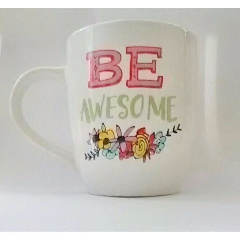 Be Awesome Mug - 22oz - The Humble Butterfly