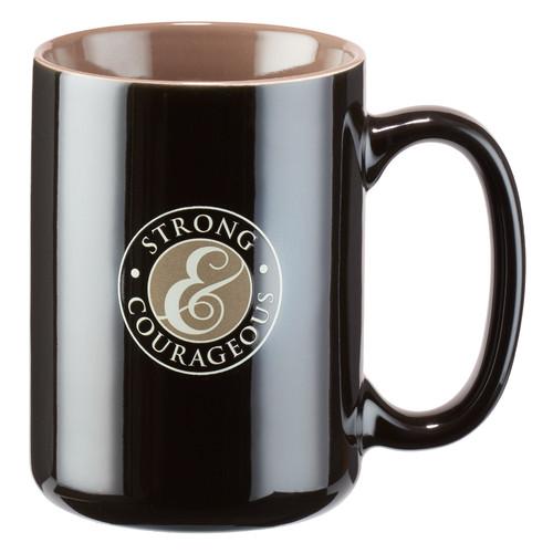 Strong & Courageous Stoneware Mug - 15 oz - The Humble Butterfly
