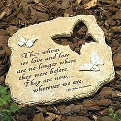 Butterfly Memorial Garden Stone - The Humble Butterfly