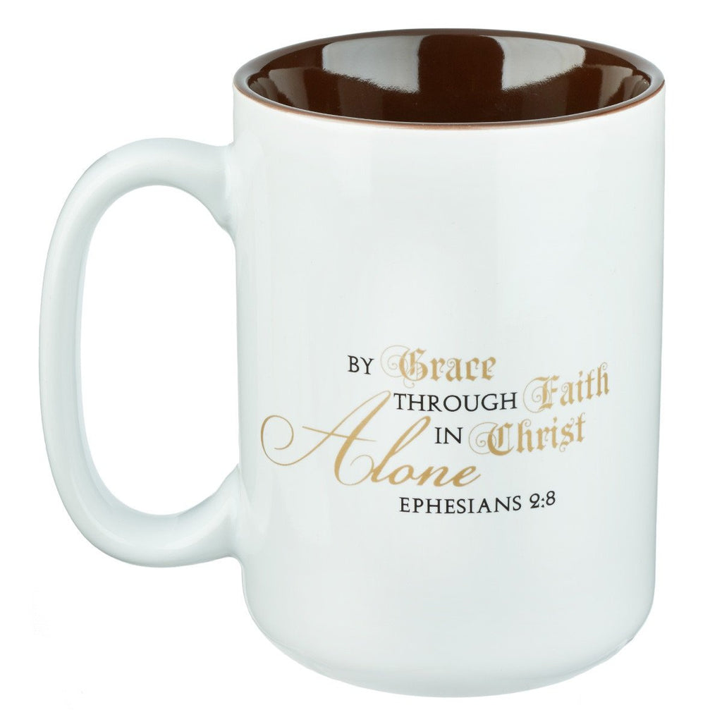 In Christ Alone Mug - 14oz - The Humble Butterfly