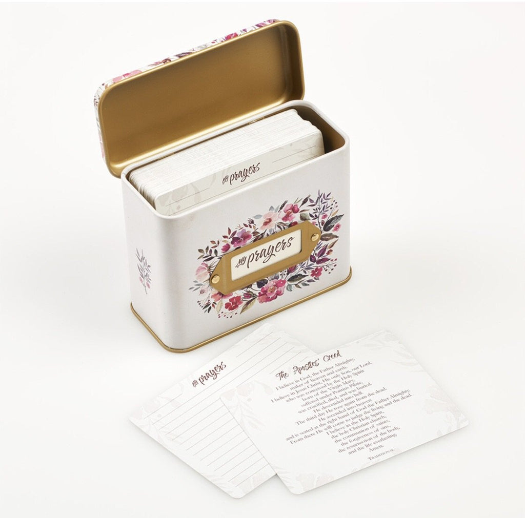 Floral Prayer Tin - The Humble Butterfly