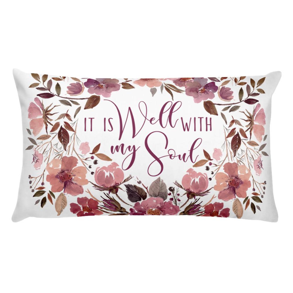 It Is Well With My Soul Throw Pillow The Sequel